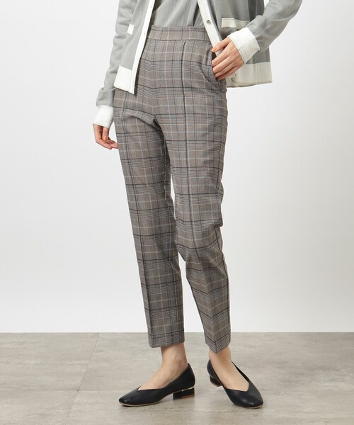 grove（グローブ）の「◆裏起毛ハイパーストレッチ テーパードパンツ（その他パンツ・レディース・ブラック/オフホワイト/ブラック系1/ブルー・02/03/01/05/00/04）」の6枚目の写真