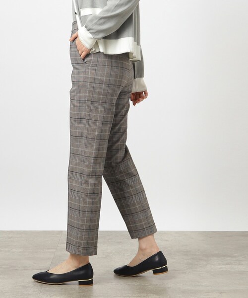 grove（グローブ）の「◆裏起毛ハイパーストレッチ テーパードパンツ（その他パンツ・レディース・ブラック/オフホワイト/ブラック系1/ブルー・02/03/01/05/00/04）」の7枚目の写真