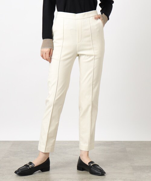 grove（グローブ）の「◆裏起毛ハイパーストレッチ テーパードパンツ（その他パンツ・レディース・ブラック/オフホワイト/ブラック系1/ブルー・02/03/01/05/00/04）」の20枚目の写真