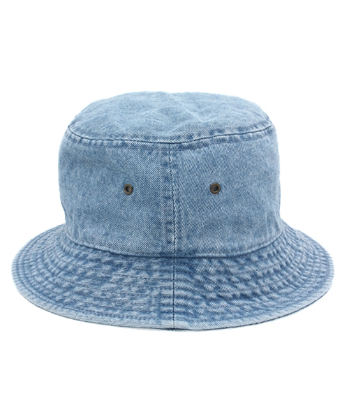 SHIPS JET BLUE（シップスジェットブルー）の「NEWHATTAN (ニューハッタン): デニム バケットハット（ハット・メンズ・ブルー/ネイビー/ブラック・MEDIUM/LARGE）」の9枚目の写真