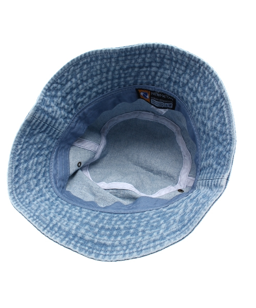 SHIPS JET BLUE（シップスジェットブルー）の「NEWHATTAN (ニューハッタン): デニム バケットハット（ハット・メンズ・ブルー/ネイビー/ブラック・MEDIUM/LARGE）」の6枚目の写真