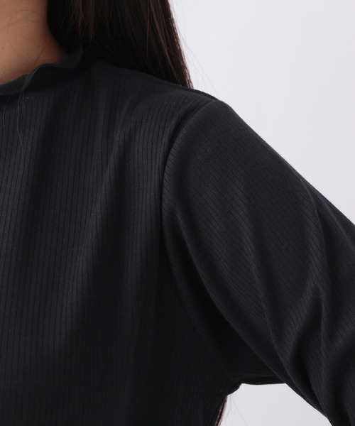 repipi armario（レピピ アルマリオ）の「テレコプチハイメロウトップス（Tシャツ/カットソー・キッズ・ホワイト系その他/ブラック系その他/ブラック/ホワイト・LARGE/SMALL/MEDIUM）」の15枚目の写真