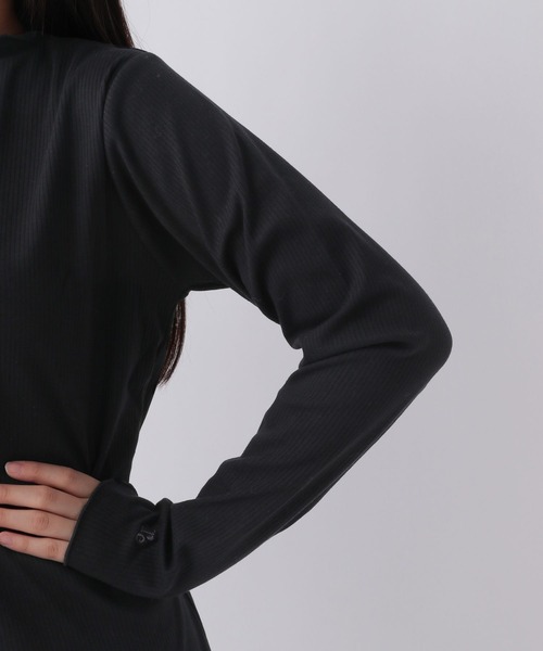 repipi armario（レピピ アルマリオ）の「テレコプチハイメロウトップス（Tシャツ/カットソー・キッズ・ホワイト系その他/ブラック系その他/ブラック/ホワイト・LARGE/SMALL/MEDIUM）」の16枚目の写真