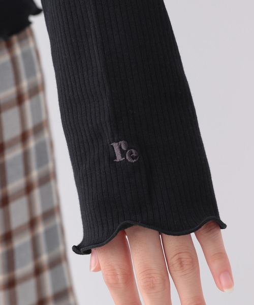 repipi armario（レピピ アルマリオ）の「テレコプチハイメロウトップス（Tシャツ/カットソー・キッズ・ホワイト系その他/ブラック系その他/ブラック/ホワイト・LARGE/SMALL/MEDIUM）」の17枚目の写真