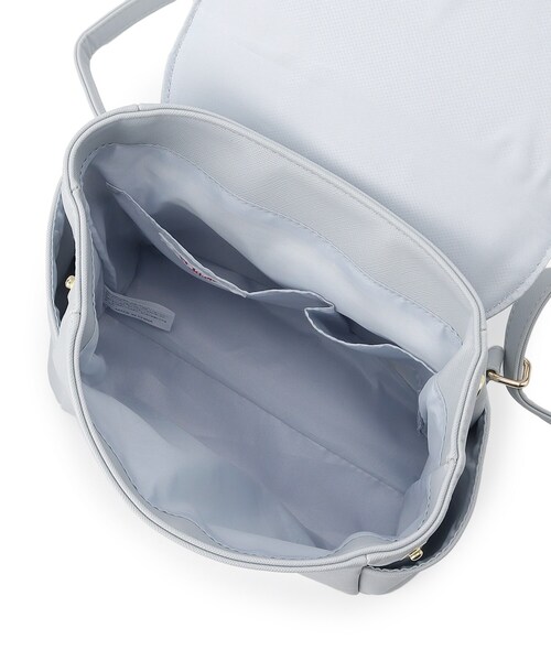 PINK-latte（ピンクラテ）の「ハートキー合皮ミニリュック（バックパック/リュック・キッズ・ブラック/ピンク系/アイボリー/ライトブルー/ライトパープル・00）」の18枚目の写真