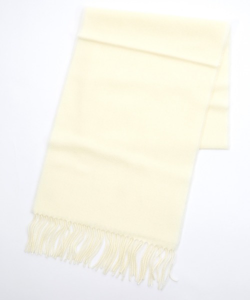 an meets zakka（アンミツザッカ）の「an meets zakka バリエーションファー混マフラー（マフラー・レディース・アイボリー/レッド/レッド系その他2/ブラック/アイボリー系/ブラウン系その他/ワインレッド/チャコールグレー/ベージュ/ブラック系その他2/グリーン系その他/ブラック×ホワイト/ブルー/ネイビー系/ブルー系その他/ブラック系その他/レッド系その他・ONE SIZE）」の2枚目の写真