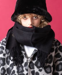 メンズ ／ユニセックス　黒 マフラー ／スカーフ グッチ GUCCI スカーフ バンダナ ストール ネイビー メンズ