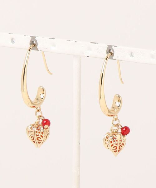 カヤ（カヤ）の「【カヤ】鬼灯ピアス（ピアス（両耳用）・レディース・ゴールド系その他/ゴールド・FREE）」の3枚目の写真