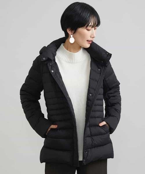 MICHEL KLEIN(ミッシェル・クラン)の「2WAYストレッチダウンジャケット(ダウンジャケット/コート・レディース・ブラック/ライトグレー・40/38)」の7枚目の写真