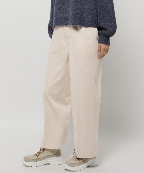 niko and...（ニコアンド）の「なめらかタッチウールライクパンツ（その他パンツ・レディース・チャコール/グリーン/アイボリー/ブラウン・LARGE/MEDIUM）」の4枚目の写真