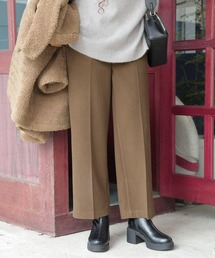 niko and... | なめらかタッチウールライクパンツ(その他パンツ)