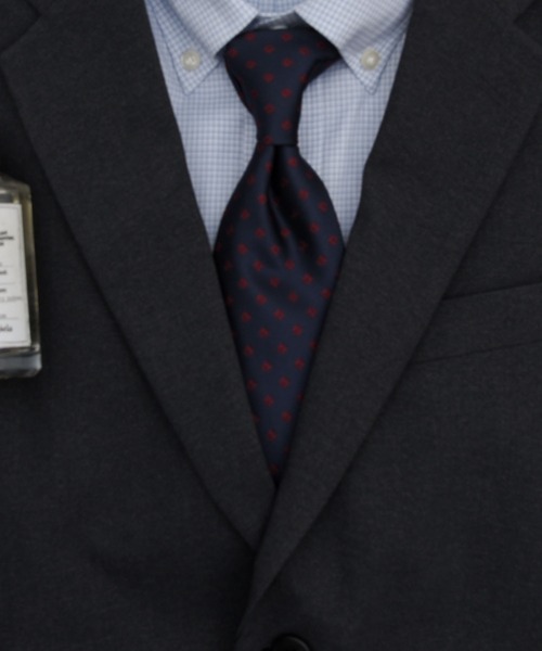 CALIFORNIA OUTFITTERS（カリフォルニア アウトフィッターズ）の「STD 3-10C3 ネクタイ ドット コモン ベーシック（ネクタイ・メンズ・ブラウン/ネイビー系1/グレー/ネイビー系/ネイビー/グリーン系1/パープル/グレー系/ホワイト/グリーン系/ダークブラウン/ライトブラウン/ワイン系1/グリーン/ワイン/ベージュ系/ワイン系/ブラック・ONESIZE）」の14枚目の写真