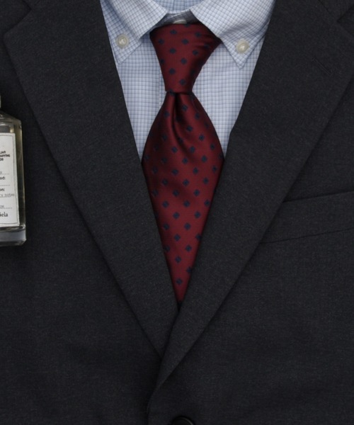 CALIFORNIA OUTFITTERS（カリフォルニア アウトフィッターズ）の「STD 3-10C3 ネクタイ ドット コモン ベーシック（ネクタイ・メンズ・ブラウン/ネイビー系1/グレー/ネイビー系/ネイビー/グリーン系1/パープル/グレー系/ホワイト/グリーン系/ダークブラウン/ライトブラウン/ワイン系1/グリーン/ワイン/ベージュ系/ワイン系/ブラック・ONESIZE）」の18枚目の写真