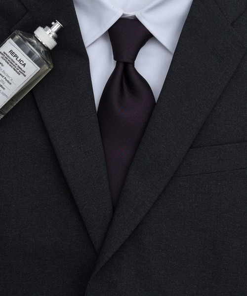 CALIFORNIA OUTFITTERS（カリフォルニア アウトフィッターズ）の「STD 3-10C3 ネクタイ ドット コモン ベーシック（ネクタイ・メンズ・ブラウン/ネイビー系1/グレー/ネイビー系/ネイビー/グリーン系1/パープル/グレー系/ホワイト/グリーン系/ダークブラウン/ライトブラウン/ワイン系1/グリーン/ワイン/ベージュ系/ワイン系/ブラック・ONESIZE）」の15枚目の写真