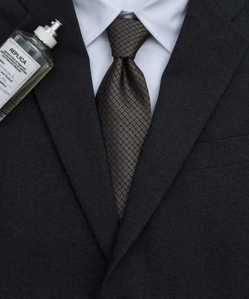 CALIFORNIA OUTFITTERS（カリフォルニア アウトフィッターズ）の「STD 3-10C3 ネクタイ ドット コモン ベーシック（ネクタイ・メンズ・ブラウン/ネイビー系1/グレー/ネイビー系/ネイビー/グリーン系1/パープル/グレー系/ホワイト/グリーン系/ダークブラウン/ライトブラウン/ワイン系1/グリーン/ワイン/ベージュ系/ワイン系/ブラック・ONESIZE）」の7枚目の写真