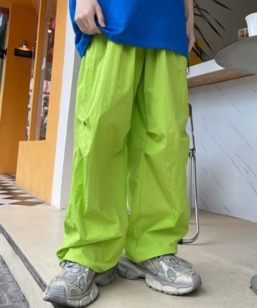 Shury ナイロンパンツ Shury ナイロンパンツ Unisex Size】コンパクトナイロンパンツ