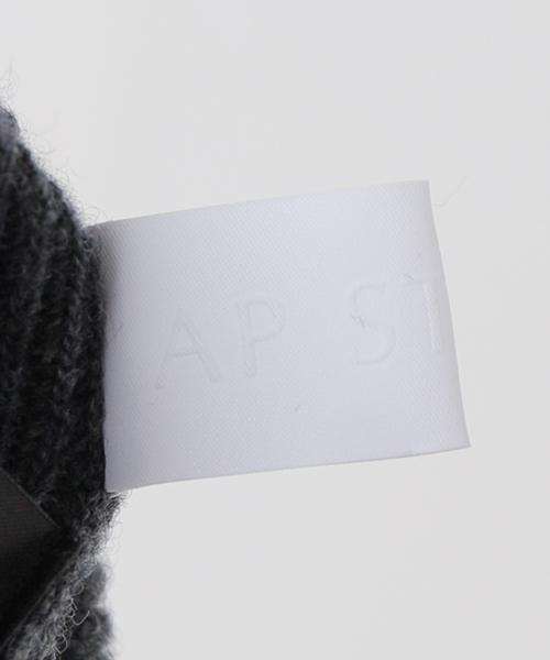 AP STUDIO（エーピーストゥディオ）の「リブタートルネックプルオーバー（ニット/セーター・レディース・グレー/ネイビー・FREE）」の6枚目の写真