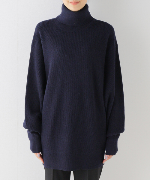 AP STUDIO（エーピーストゥディオ）の「リブタートルネックプル