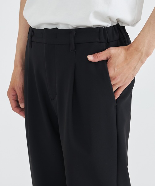 THE TOKYO(ザトウキョウ)の「【THE TOKYO/ザトウキョウ】Aerogel Fabric Easy Pants/エアロゲルファブリックイージーパンツ(スウェットパンツ・メンズ・ブラック・44/46/48)」の10枚目の写真