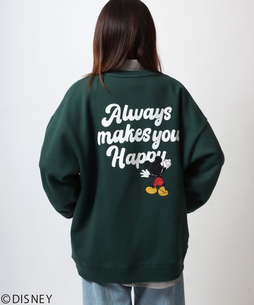 セール】2024AW Disney/ディズニー ミッキー オーバーサイズ 裏