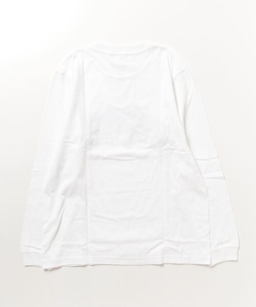NOTHINKER(ノーシンカー)の「MONSTER BASS Long T-shirt(Tシャツ/カットソー・メンズ・ホワイト/ライトブルー・LARGE/X-LARGE/MEDIUM)」の11枚目の写真
