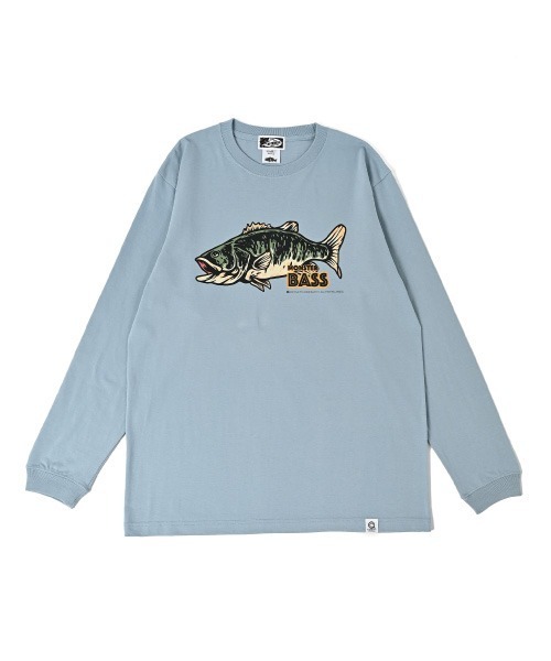 MONSTER BASS Long T-shirt（Tシャツ/カットソー）｜NOTHINKER（ノーシンカー）