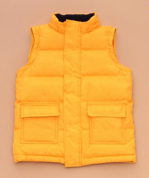 green label relaxing（グリーンレーベルリラクシング）の「▼▼▼【KIDS】ウォッシャブルダウンコート（ダウンジャケット/コート・キッズ・イエロー/ネイビー・115cm/125cm/135cm/105cm/95cm）」の12枚目の写真