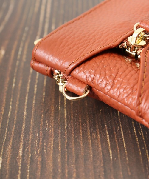 1004ST（イチマルマルヨンエスティ―）の「牛革 小銭入れ キーケース 財布（コインケース・メンズ・ブラック/ブラウン・F）」の12枚目の写真