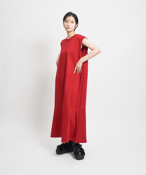 gomme（ゴム）の「R/Nポンチ マーメイドワンピース（ワンピース）」 - WEAR