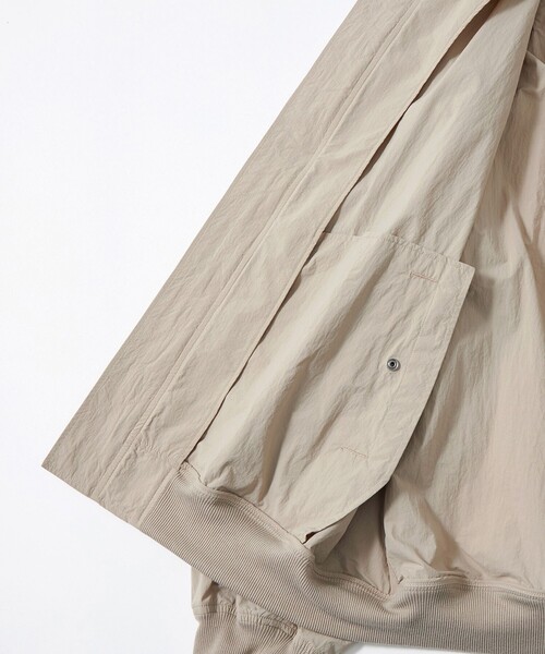 green label relaxing(グリーンレーベルリラクシング)の「【WEB限定】<GLR or>バルーン MA1 ジャケット(MA-1・メンズ・ブラック/ベージュ・L/M/S)」の15枚目の写真