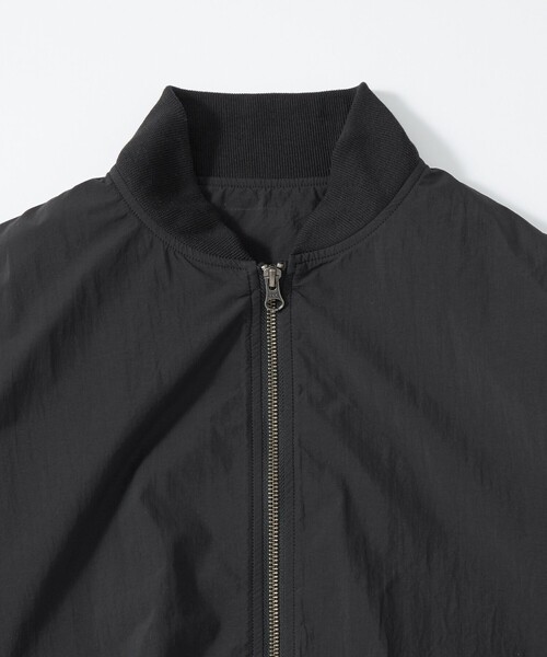 green label relaxing(グリーンレーベルリラクシング)の「【WEB限定】<GLR or>バルーン MA1 ジャケット(MA-1・メンズ・ブラック/ベージュ・L/M/S)」の19枚目の写真