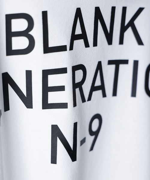 NUMBER (N)INE(ナンバーナイン)の「NUMBER (N)INE/ナンバーナイン BLANK GENERATION OVER HOODIE(パーカー・メンズ・ブラック/ホワイト・2/3/4)」の9枚目の写真