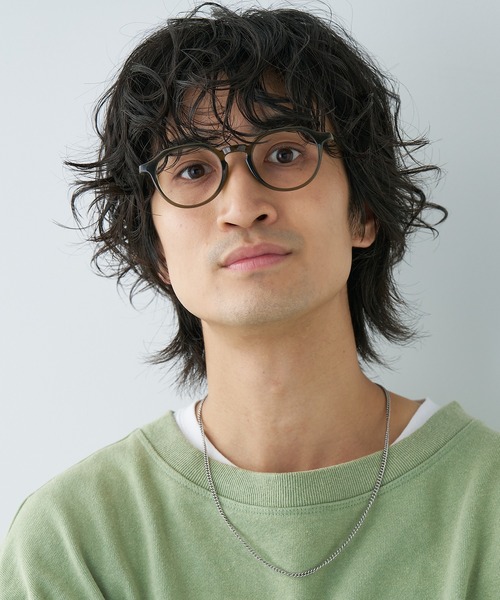 Zoff（ゾフ）の「ボストン型 メガネ｜クラウンパント｜CLASSIC（メガネ・レディース・ライトグレー/オリーブ/ブラック/ブラウン・FREE）」の19枚目の写真