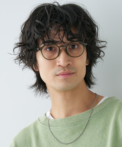 Zoff（ゾフ）の「ボストン型 メガネ｜クラウンパント｜CLASSIC（メガネ・レディース・ライトグレー/オリーブ/ブラック/ブラウン・FREE）」の20枚目の写真