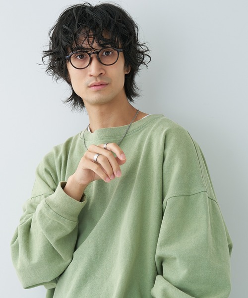 Zoff（ゾフ）の「ボストン型 メガネ｜クラウンパント｜CLASSIC（メガネ・レディース・ライトグレー/オリーブ/ブラック/ブラウン・FREE）」の10枚目の写真