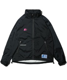 STARTER BLUE LABEL（スターターブルーレーベル）の「【STARTER GOLF】スターターゴルフ WATERFIELD(R)防水透湿　ラバーロゴトラックジャケット SG-323004（ブルゾン）」