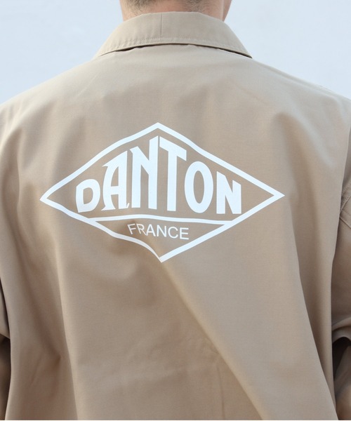 DANTON ベージュ カバーオール DANTON（ダントン）の「DANTON MICRO TAFTA COVERALLS