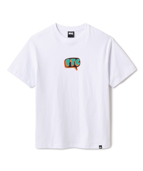 FTC（エフティーシー）の「TALK TEE（Tシャツ/カットソー・メンズ・ホワイト/グリーン系その他/ブラック・MEDIUM/LARGE/X-LARGE）」の2枚目の写真