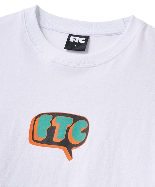 FTC（エフティーシー）の「TALK TEE（Tシャツ/カットソー・メンズ・ホワイト/グリーン系その他/ブラック・MEDIUM/LARGE/X-LARGE）」の4枚目の写真