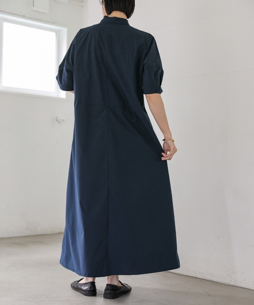 select MOCA(セレクトモカ)の「【セレモニー】ベルトカラーランタンスリーブワンピース(ワンピース・レディース・ベージュ/ネイビー・LARGE/MEDIUM)」の18枚目の写真
