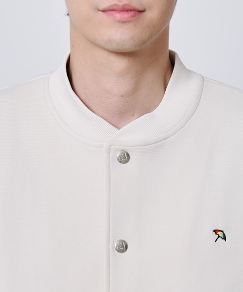 Arnold Palmer（アーノルドパーマー）の「ミラノリブ ポンチ シェア ブルゾン（ブルゾン・レディース・ブラック/ネイビー/アイボリー・LL/L/M/S/XS）」の6枚目の写真