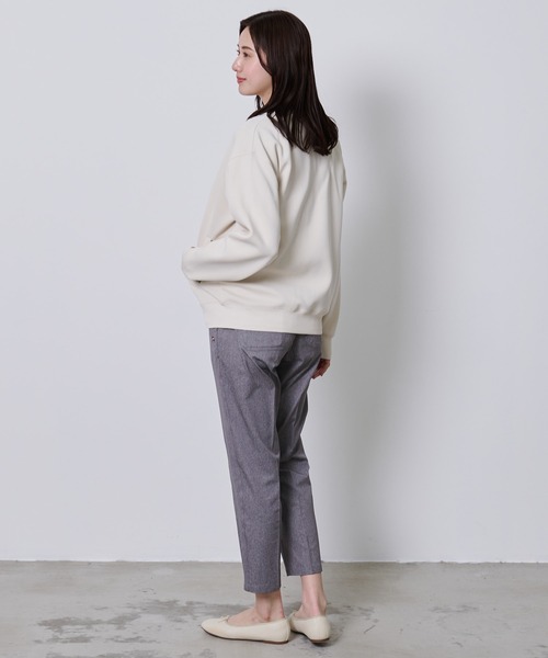 Arnold Palmer（アーノルドパーマー）の「ミラノリブ ポンチ シェア ブルゾン（ブルゾン・レディース・ブラック/ネイビー/アイボリー・LL/L/M/S/XS）」の13枚目の写真