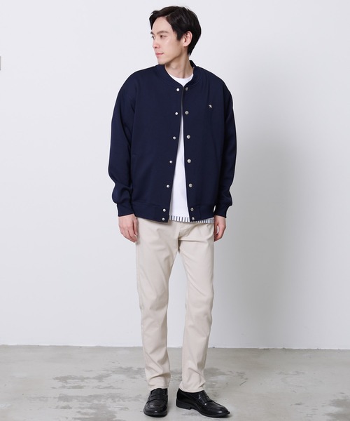 Arnold Palmer（アーノルドパーマー）の「ミラノリブ ポンチ シェア ブルゾン（ブルゾン・レディース・ブラック/ネイビー/アイボリー・LL/L/M/S/XS）」の9枚目の写真