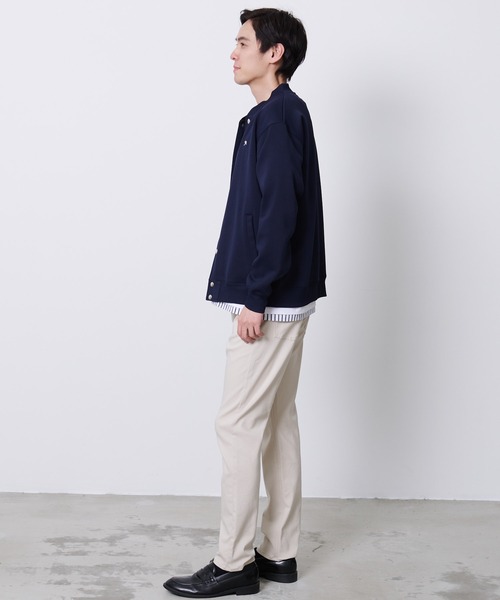 Arnold Palmer（アーノルドパーマー）の「ミラノリブ ポンチ シェア ブルゾン（ブルゾン・レディース・ブラック/ネイビー/アイボリー・LL/L/M/S/XS）」の10枚目の写真