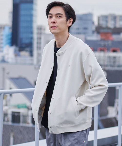 ★早い者勝ち　美品 バレンチノ フレアブルゾン Arnold Palmer（アーノルドパーマー）の「ミラノリブ ポンチ シェア