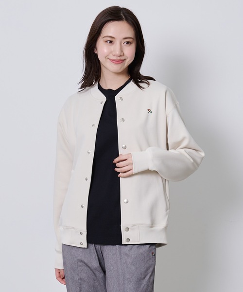 Arnold Palmer（アーノルドパーマー）の「ミラノリブ ポンチ シェア ブルゾン（ブルゾン・レディース・ブラック/ネイビー/アイボリー・LL/L/M/S/XS）」の18枚目の写真