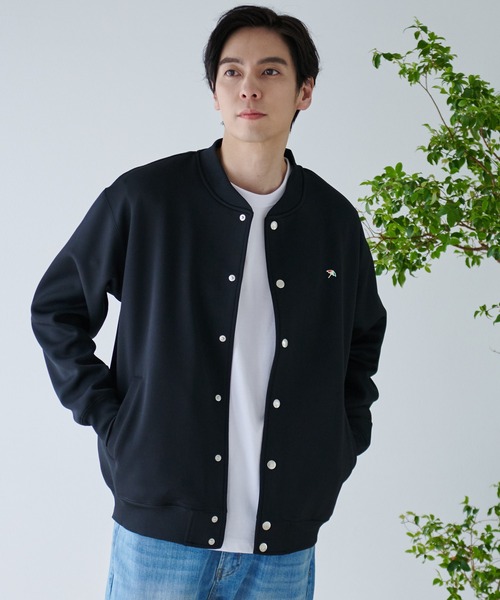 Arnold Palmer（アーノルドパーマー）の「ミラノリブ ポンチ シェア ブルゾン（ブルゾン・レディース・ブラック/ネイビー/アイボリー・LL/L/M/S/XS）」の22枚目の写真