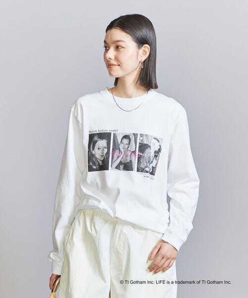 GOOD ROCK SPEED（グッドロックスピード）の「【別注】＜GOOD ROCK SPEED＞LIFE Magazine プリント ロングスリーブTシャツ（Tシャツ/カットソー・レディース・その他1/その他2/ブラック・FREE）」の12枚目の写真