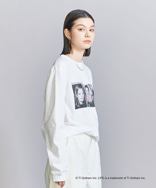 GOOD ROCK SPEED（グッドロックスピード）の「【別注】＜GOOD ROCK SPEED＞LIFE Magazine プリント ロングスリーブTシャツ（Tシャツ/カットソー・レディース・その他1/その他2/ブラック・FREE）」の13枚目の写真