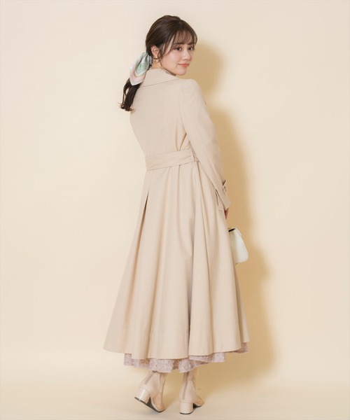 WILLSELECTION（ウィルセレクション）の「シングルトレンチドレスコート（トレンチコート・レディース・ベージュ/レッド/ピンク・FREE）」の11枚目の写真